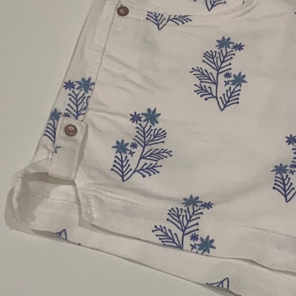 Final Sale 🔥 No More Low Offers ANTHROPOLOGIE PILCRO  HIGH-RISE DENIM SHORTS 30 - Picture 6 of 12